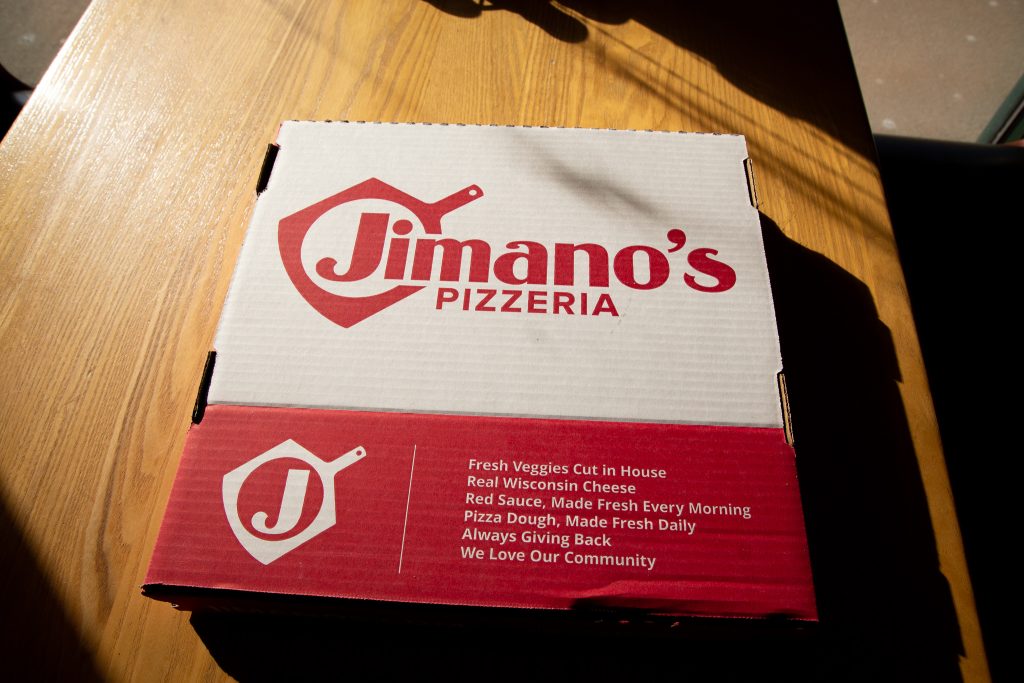 Vegan Pizza Jimano's Pizzeria